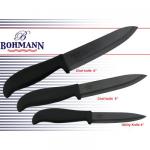 Набор керамических ножей Bohman 5204 - Набор керамических ножей  Bohmann из 3 предметов в подарочной упаковке.