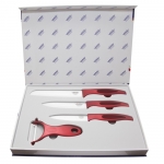 Набор керамических ножей Monarch mr-50022 red