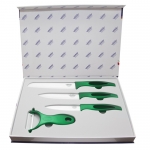 Набор керамических ножей Monarch mr-50022 green